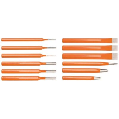 NEO TOOLS Set Di Punzoni E Scalpelli 33-062 12 Pezzi NEO TOOLS Set Di Punzoni E Scalpelli 33-062 12 Pezzi