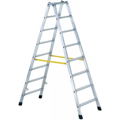 ZARGES - Sgabello Doppio Lato - 2 X 8 Passi ZARGES - Sgabello Doppio Lato - 2 X 8 Passi