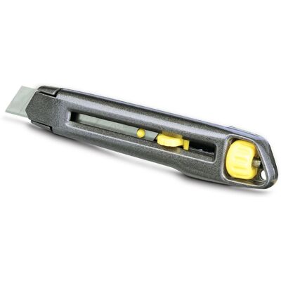 Stanley Cutter Interlock 18 Metallico Lama A Spezzare 165 Mm Stanley Cutter Interlock 18 Metallico Lama A Spezzare 165 Mm