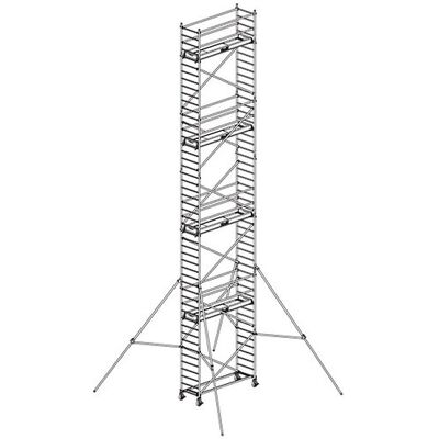GERUEST EXPERTEN - Torre Mobile 4 Piani - Altezza Max. Di Lavoro 12.90m - 7230110 GERUEST EXPERTEN - Torre Mobile 4 Piani - Altezza Max. Di Lavoro 12.90m - 7230110
