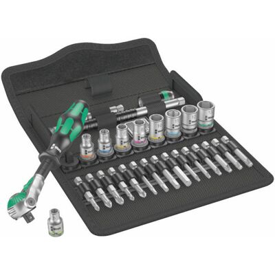 Wera Set Di Chiavi A Bussola 8100 Sa 6 28 Pezzi 1/4' Af 5-13 Mm 72 Denti Esagonali Wera Set Di Chiavi A Bussola 8100 Sa 6 28 Pezzi 1/4' Af 5-13 Mm 72 Denti Esagonali