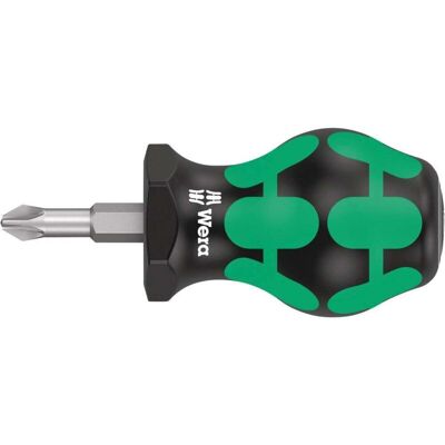 Wera 355 Pz Stubby 05008854001 Cacciavite A Croce Pz 2 Lunghezza Della Lama: 25 Mm - Wera 355 Pz Stubby 05008854001 Cacciavite A Croce Pz 2 Lunghezza Della Lama: 25 Mm -