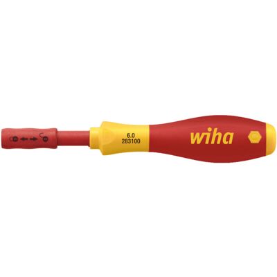 Wiha Giravite Con Portainserti Softfinish® Electric Slimvario Per Slimbit 6.0 Mm (34577) - Wiha Giravite Con Portainserti Softfinish® Electric Slimvario Per Slimbit 6.0 Mm (34577) -
