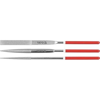 YATO Set Di Aghi Diamantati 3 Pezzi/160 Mm 6150 YATO Set Di Aghi Diamantati 3 Pezzi/160 Mm 6150