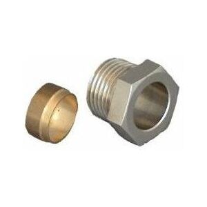 Raccordo a compressione nichelato Oventrop - 1028156 G 2000 - Connettore per rame Raccordo a compressione nichelato Oventrop - 1028156 G 2000 - Connettore per rame