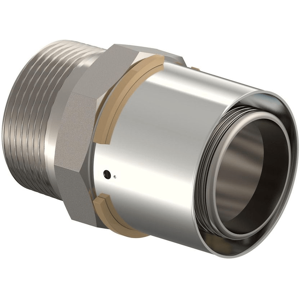 UPONOR S-press Nipplo Di Transizione 50-r1 1/2"mt, 1046905 UPONOR S-press Nipplo Di Transizione 50-r1 1/2"mt, 1046905