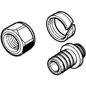 Rehau Raccordo A Vite Speed 16 X 1,5 - 13208951001 Rehau Raccordo A Vite Speed 16 X 1,5 - 13208951001