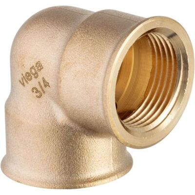 Viega 3090 Curva a 90° in ottone - Connettore tubo Viega 3090 Curva a 90° in ottone - Connettore tubo