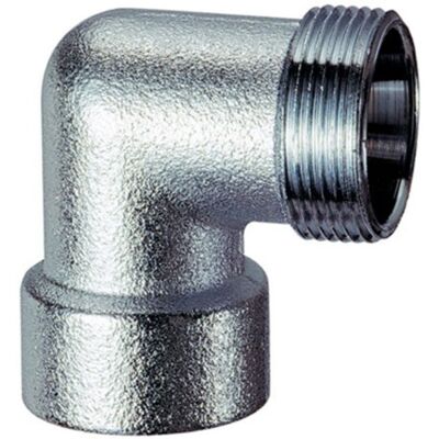 FAR - Raccordo Curvo Femmina In Ottone Cromato 3/4' Ø18 C/kit Rame M 24x19 FAR - Raccordo Curvo Femmina In Ottone Cromato 3/4' Ø18 C/kit Rame M 24x19