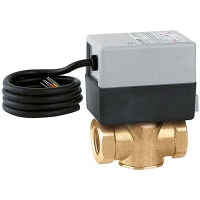 Valvola di zona Caleffi Modello 642 - 2 Vie, Motorizzata, Ottone, IP20 Valvola di zona Caleffi Modello 642 - 2 Vie, Motorizzata, Ottone, IP20