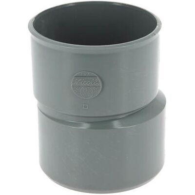 Nicoll - Reduction exterieure excentree MF - 110/100 mm - PVC - PVC pipe reducer Nicoll - Reduction exterieure excentree MF - 110/100 mm - PVC - PVC pipe reducer