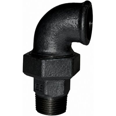 CODITAL Gomito Di Raccordo Conico, 12x17, Maschio Femmina Nero CODITAL Gomito Di Raccordo Conico, 12x17, Maschio Femmina Nero