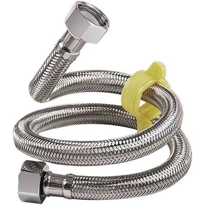 ENLENK Tubo In Acciaio Inox 304 Da 59 Pollici, Tubo Intrecciato Ad Alta Pressione Per Condutture Idriche In Metallo, Filo D'Acciaio A 4 Punti, Tubo Di Aspirazione Ad Alta Pressione Per Scaldabagno E Toilette ENLENK Tubo In Acciaio Inox 304 Da 59 Pollici, Tubo Intrecciato Ad Alta Pressione Per Condutture Idriche In Metallo, Filo D'Acciaio A 4 Punti, Tubo Di Aspirazione Ad Alta Pressione Per Scaldabagno E Toilette