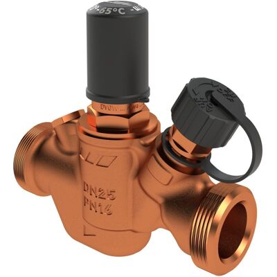 KEMPER Multi-therm Valvola Di Regolazione Automatica Per Ricircolo, Da 50 °c A 65 °c, Filetto Maschio, Figura 141 0g, Dn 20, 1410g02000 KEMPER Multi-therm Valvola Di Regolazione Automatica Per Ricircolo, Da 50 °c A 65 °c, Filetto Maschio, Figura 141 0g, Dn 20, 1410g02000