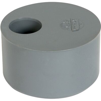 NICOLL T3 Giunto in PVC grigio - Riduzione Ø maschio/femmina 100/32 mm NICOLL T3 Giunto in PVC grigio - Riduzione Ø maschio/femmina 100/32 mm