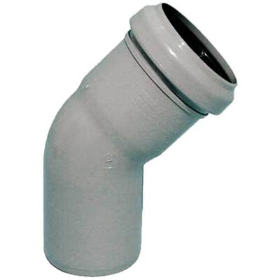BAMPI "curva A Innesto Ø125 """"bamplast Pp-tech"""" 30°" BAMPI "curva A Innesto Ø125 """"bamplast Pp-tech"""" 30°"