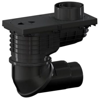 DALLMER Scarico Acqua Piovana 600 N, Dn 100/dn 125, 840608 DALLMER Scarico Acqua Piovana 600 N, Dn 100/dn 125, 840608