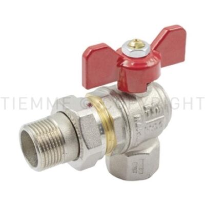 TIEMME Valvola A Squadra Con Sfera 1 Pollice Pn30 Passaggio Totale Iso 228 2120016 TIEMME Valvola A Squadra Con Sfera 1 Pollice Pn30 Passaggio Totale Iso 228 2120016