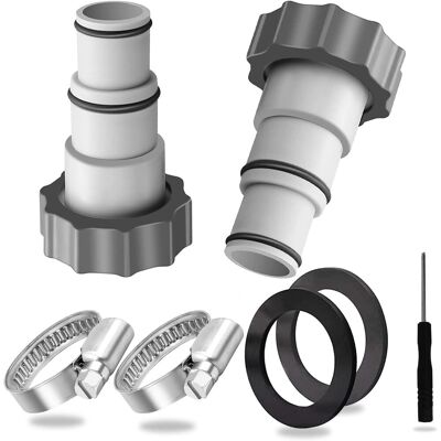 Neptune Adattatore Per Tubo Flessibile Della Piscina 32 38, 2 Pezzi Adattatore Per Piscina Intex 32 38, Adattatore Per Piscina Da 38 Mm, Connettore Per Tubo Flessibile Della Piscina Intex, Adattatore Per Tubo Neptune Adattatore Per Tubo Flessibile Della Piscina 32 38, 2 Pezzi Adattatore Per Piscina Intex 32 38, Adattatore Per Piscina Da 38 Mm, Connettore Per Tubo Flessibile Della Piscina Intex, Adattatore Per Tubo