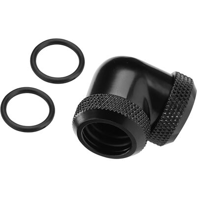 YOTOWN Gomito A 90° Fai Da Te – Diametro Esterno 14 Mm – Tubo Rigido – Connettore Acqua/liquido Di Raffreddamento – Nero YOTOWN Gomito A 90° Fai Da Te – Diametro Esterno 14 Mm – Tubo Rigido – Connettore Acqua/liquido Di Raffreddamento – Nero