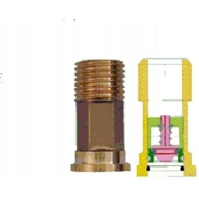 BMETERS Valvola Connettore Bkm Valvola Di Non Ritorno Ottone 16 Bar BMETERS Valvola Connettore Bkm Valvola Di Non Ritorno Ottone 16 Bar