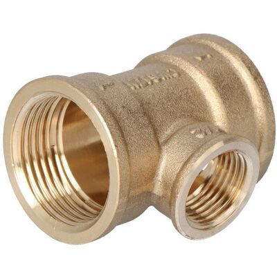 FERRO Raccord Reducing Tee Fitting Ottone 40x27 Mm FERRO Raccord Reducing Tee Fitting Ottone 40x27 Mm