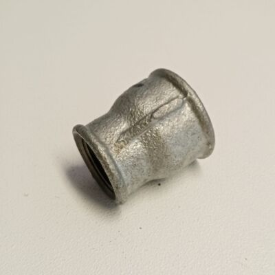 GEBO Raccordo Ff 3/4''x1/2'' Manicotto Giunzione Ridotta Di Ghisa Zincata Malleabile GEBO Raccordo Ff 3/4''x1/2'' Manicotto Giunzione Ridotta Di Ghisa Zincata Malleabile
