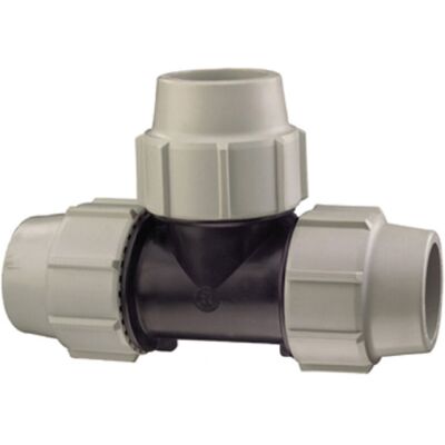 PLASSON Raccordo Tee Intermedio A Compressione Doppia Femmina Ø 40 Pn16 Psn PLASSON Raccordo Tee Intermedio A Compressione Doppia Femmina Ø 40 Pn16 Psn