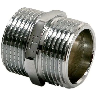 FERRO Raccord N03c Ottone E Cromo 25.5 Mm 23 Mm FERRO Raccord N03c Ottone E Cromo 25.5 Mm 23 Mm