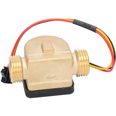 VISTRECK Misuratore Di Portata D'Acqua Ad Effetto Hall G1/2in Maschio 3-24v Per Scaldabagno VISTRECK Misuratore Di Portata D'Acqua Ad Effetto Hall G1/2in Maschio 3-24v Per Scaldabagno