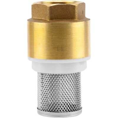 OEM Valvola Di Fondo In Ottone: Valvola Di Ritegno, 32 Mm (g 1 Pollice) - Filettatura Per Il Collegamento Alle Pompe, Inclusi Cestello Di Aspirazione, Cono Della Valvola E Guarnizione Di Tenuta. OEM Valvola Di Fondo In Ottone: Valvola Di Ritegno, 32 Mm (g 1 Pollice) - Filettatura Per Il Collegamento Alle Pompe, Inclusi Cestello Di Aspirazione, Cono Della Valvola E Guarnizione Di Tenuta.