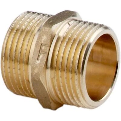 FERRO Raccord N02z Ottone Filettatura Esterna 22.5 Mm FERRO Raccord N02z Ottone Filettatura Esterna 22.5 Mm