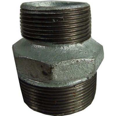 NONAME Raccord No-name Reduction Fitting Galvanizzato 25 Bar 120°c NONAME Raccord No-name Reduction Fitting Galvanizzato 25 Bar 120°c