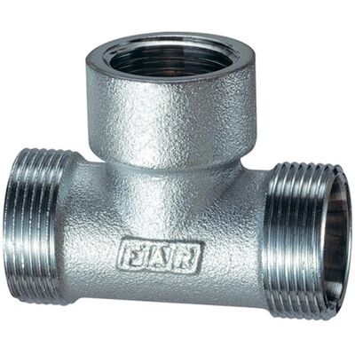 FAR Raccordo A T Femmina In Ottone Cromato 1/2' M 24x19 FAR Raccordo A T Femmina In Ottone Cromato 1/2' M 24x19