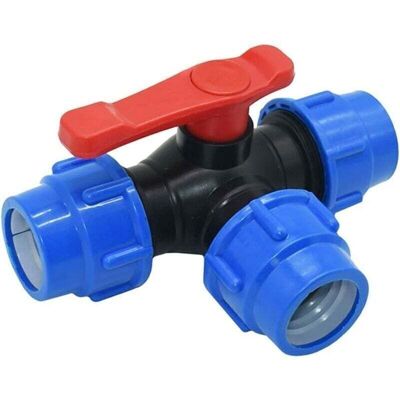 LIIYIELA Valvola A Sfera A Tre Vie A Innesto Rapido Da 40 Mm Per Tubi In Pvc/pe Con Interruttore Rapido E Raccordo A T (dimensioni: 40 Mm) LIIYIELA Valvola A Sfera A Tre Vie A Innesto Rapido Da 40 Mm Per Tubi In Pvc/pe Con Interruttore Rapido E Raccordo A T (dimensioni: 40 Mm)