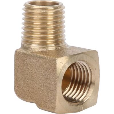 OEM Curva A 90 Gradi In Ottone Per Tubi, Filettatura Maschio/femmina Da 1/4" (npt) OEM Curva A 90 Gradi In Ottone Per Tubi, Filettatura Maschio/femmina Da 1/4" (npt)