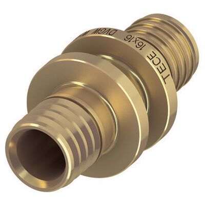 Raccordo TECEflex 25x25 mm in ottone al silicio Raccordo TECEflex 25x25 mm in ottone al silicio