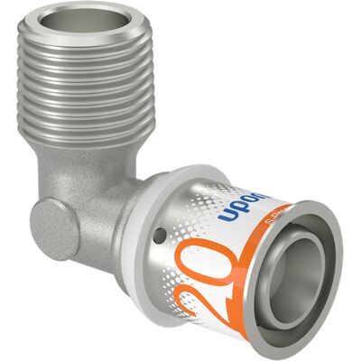 UPONOR Gomito Filettato Maschio A Crimpare Da 90° 16 15x21 UPONOR Gomito Filettato Maschio A Crimpare Da 90° 16 15x21