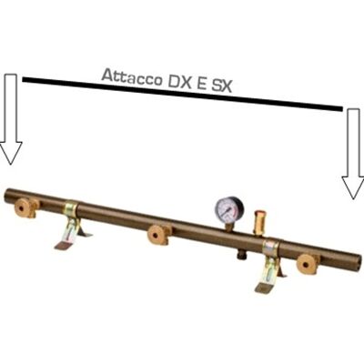 UNIVERSALE Centralina 3 Vie Manimetro Valvola Senza Flessibili Dx E Sx Gas Bombole Gpl UNIVERSALE Centralina 3 Vie Manimetro Valvola Senza Flessibili Dx E Sx Gas Bombole Gpl