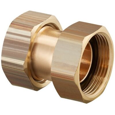OVENTROP - Doppio Raccordo In Bronzo Guarnizione Piana (38mm) Ff 1 1/4 X1 1/4 OVENTROP - Doppio Raccordo In Bronzo Guarnizione Piana (38mm) Ff 1 1/4 X1 1/4