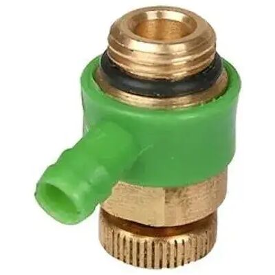 SCHLÖSSER ARMATUREN Js Valvola Di Scarico Con O-ring, Dn10, 3/8'', In Ottone, Con Anello Di Scarico Di Colore Verde, 0018311000001 SCHLÖSSER ARMATUREN Js Valvola Di Scarico Con O-ring, Dn10, 3/8'', In Ottone, Con Anello Di Scarico Di Colore Verde, 0018311000001