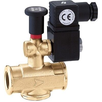 CALEFFI - Elettrovalvola Gas Normalmente Aperta 8540 1/2' - 24v CALEFFI - Elettrovalvola Gas Normalmente Aperta 8540 1/2' - 24v