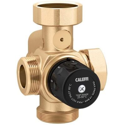 Caleffi - Valvola miscelatrice termostatica - Ottone, 25-50°C Caleffi - Valvola miscelatrice termostatica - Ottone, 25-50°C