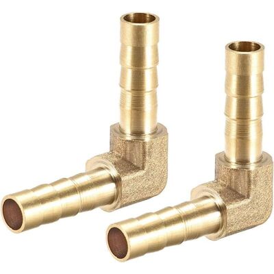 OEM Mappa 2 Pezzi 6mm Raccordo A Gomito A 90 Gradi In Ottone Con Attacco A Barb Per Tubo Flessibile OEM Mappa 2 Pezzi 6mm Raccordo A Gomito A 90 Gradi In Ottone Con Attacco A Barb Per Tubo Flessibile