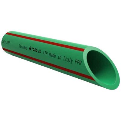 ATP "tubo In Ppr """"toro 25"""" Pn20 In Barre Ø20 X Sp.3,4 Mm - 3 Ml. Q.ta 90" ATP "tubo In Ppr """"toro 25"""" Pn20 In Barre Ø20 X Sp.3,4 Mm - 3 Ml. Q.ta 90"