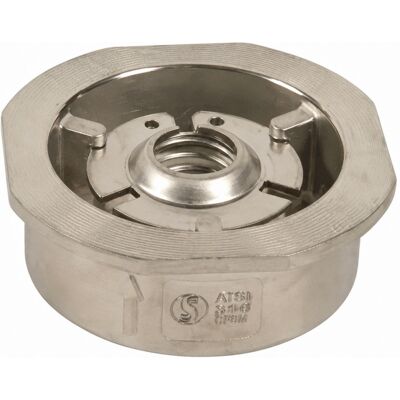 SFERACO Valvola Di Non Ritorno In Acciaio Inox Dn 32 SFERACO Valvola Di Non Ritorno In Acciaio Inox Dn 32