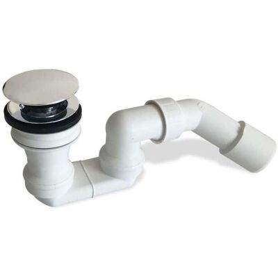 Sistema di scarico vasca Villeroy & Boch - Push-Open, Cromo Sistema di scarico vasca Villeroy & Boch - Push-Open, Cromo