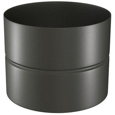 TEN 344124 Femmina/femmina 12cm D125mm Raccordo Nero Opaco - TEN 344124 Femmina/femmina 12cm D125mm Raccordo Nero Opaco -