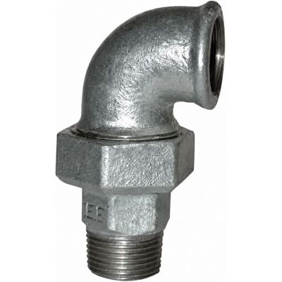 CODITAL Gomito Di Raccordo Conico, 26x34, Maschio Femmina Galvanizzato CODITAL Gomito Di Raccordo Conico, 26x34, Maschio Femmina Galvanizzato
