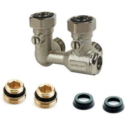 FLAMCO Gruppo Valvole Autosar Ad Angolo Sinistro E/50 G3/4i X G3/4a Eurok. Nipplo/cono, 983202 FLAMCO Gruppo Valvole Autosar Ad Angolo Sinistro E/50 G3/4i X G3/4a Eurok. Nipplo/cono, 983202